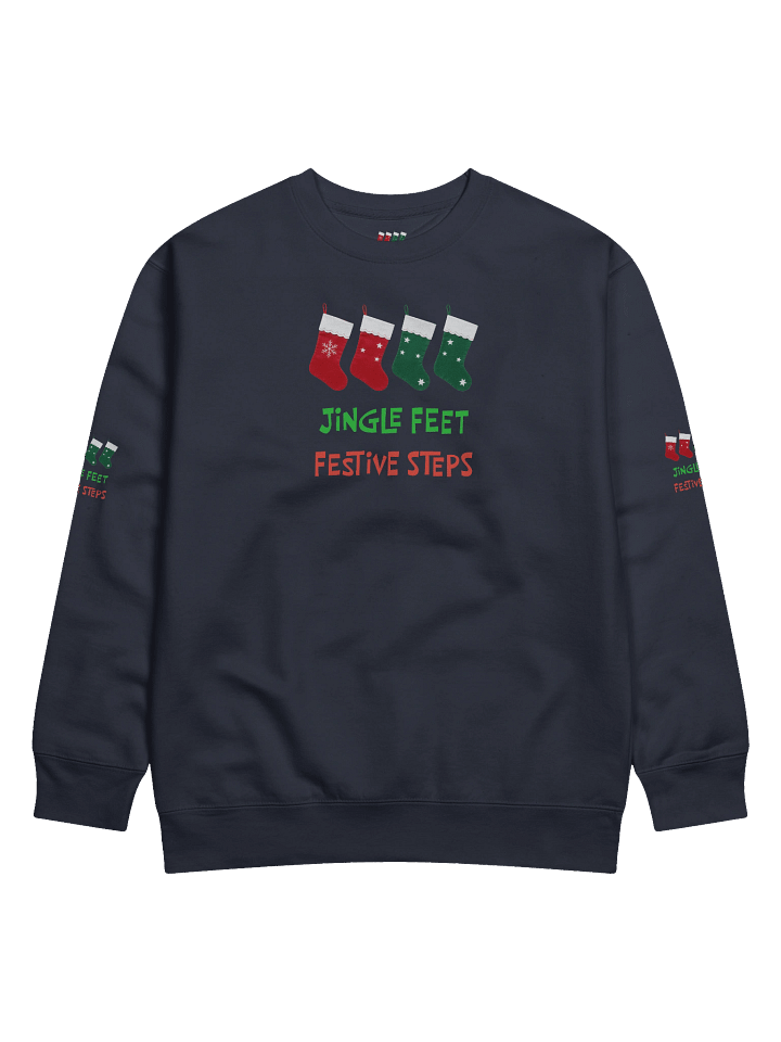 Jingle Feet Festive Christmas Sweatshirt product image (4)