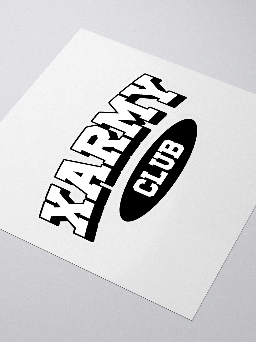 XARMY CLUB Sticker product image (3)