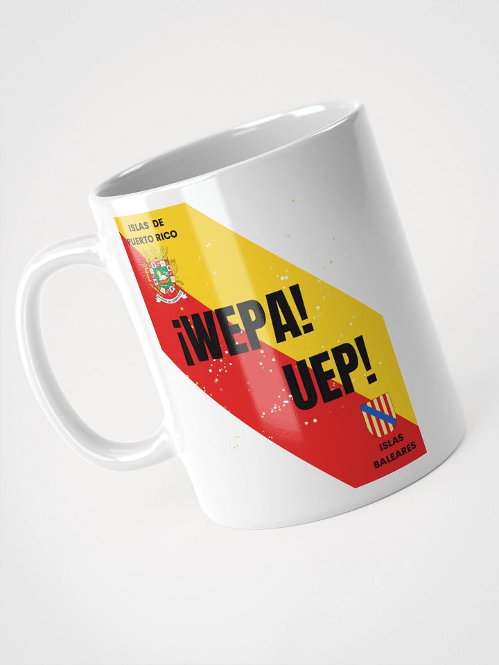 Taza esmaltada blanca - ¡Wepa! Uep! product image (1)