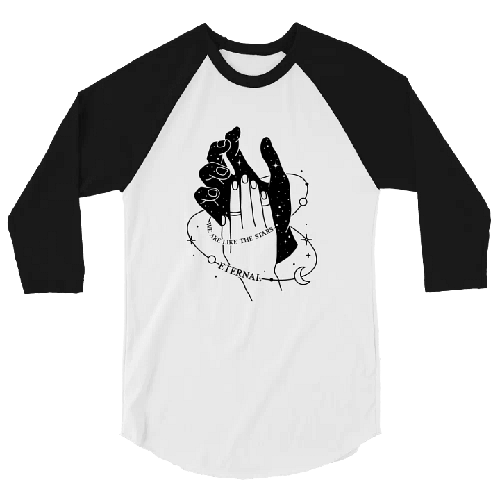 We Are Like The Stars Fine Jersey Raglan Tee product image (32)