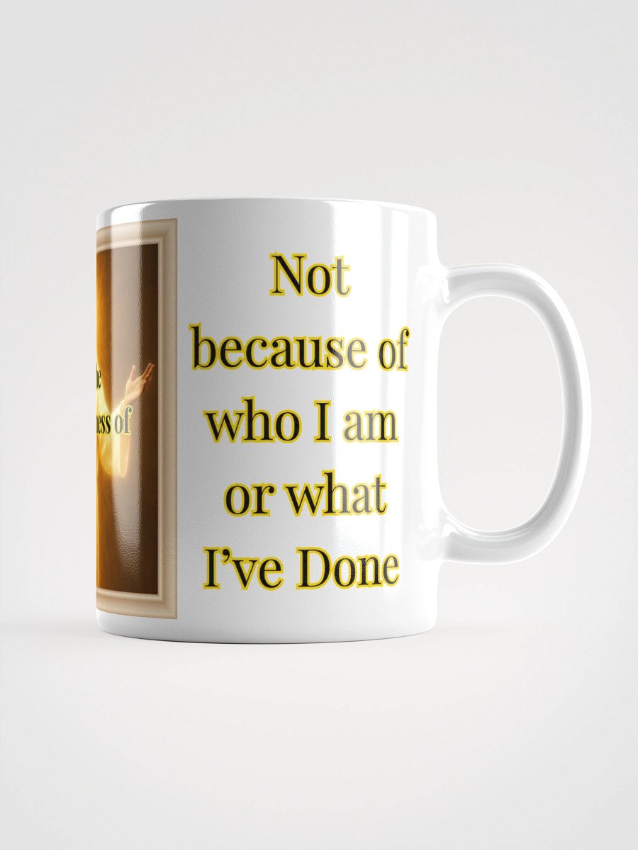 I am the Righteousness of God (Male) Glossy White Mug product image (1)