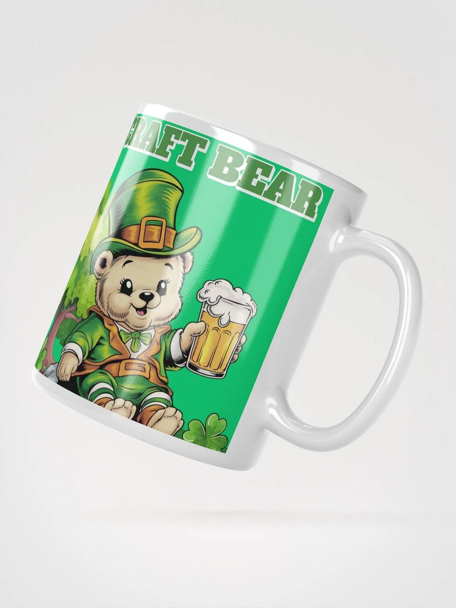 Craft Bear - St. Patrick's Day White Coffee Mug product image (18)
