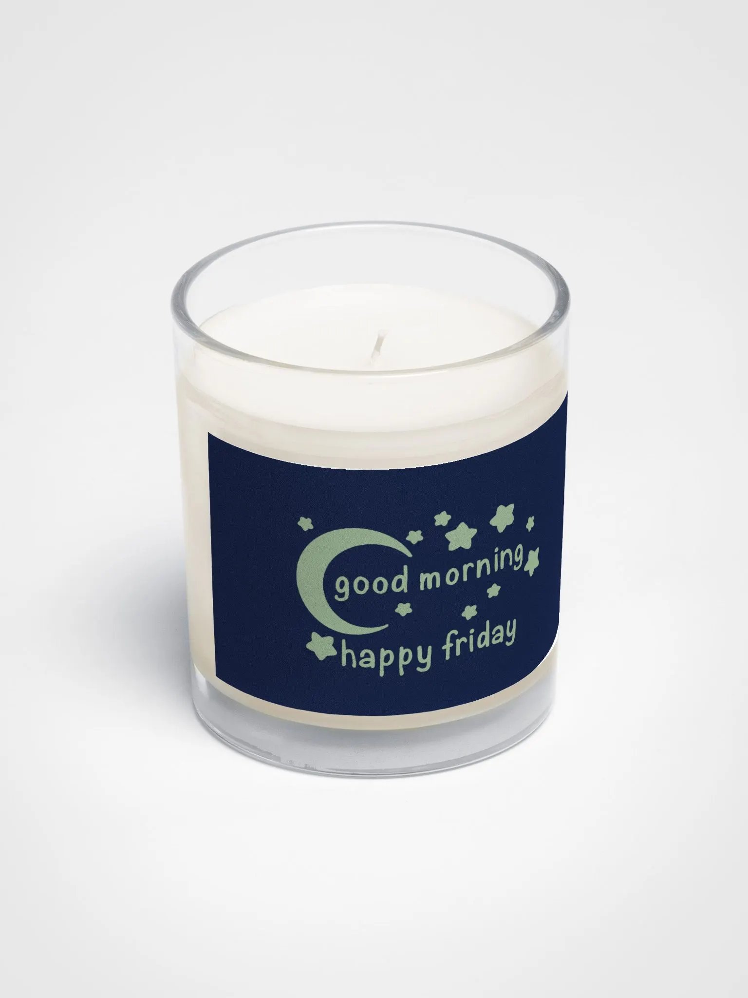 "Good Morning Happy Friday" Soy Wax Candle product image (2)