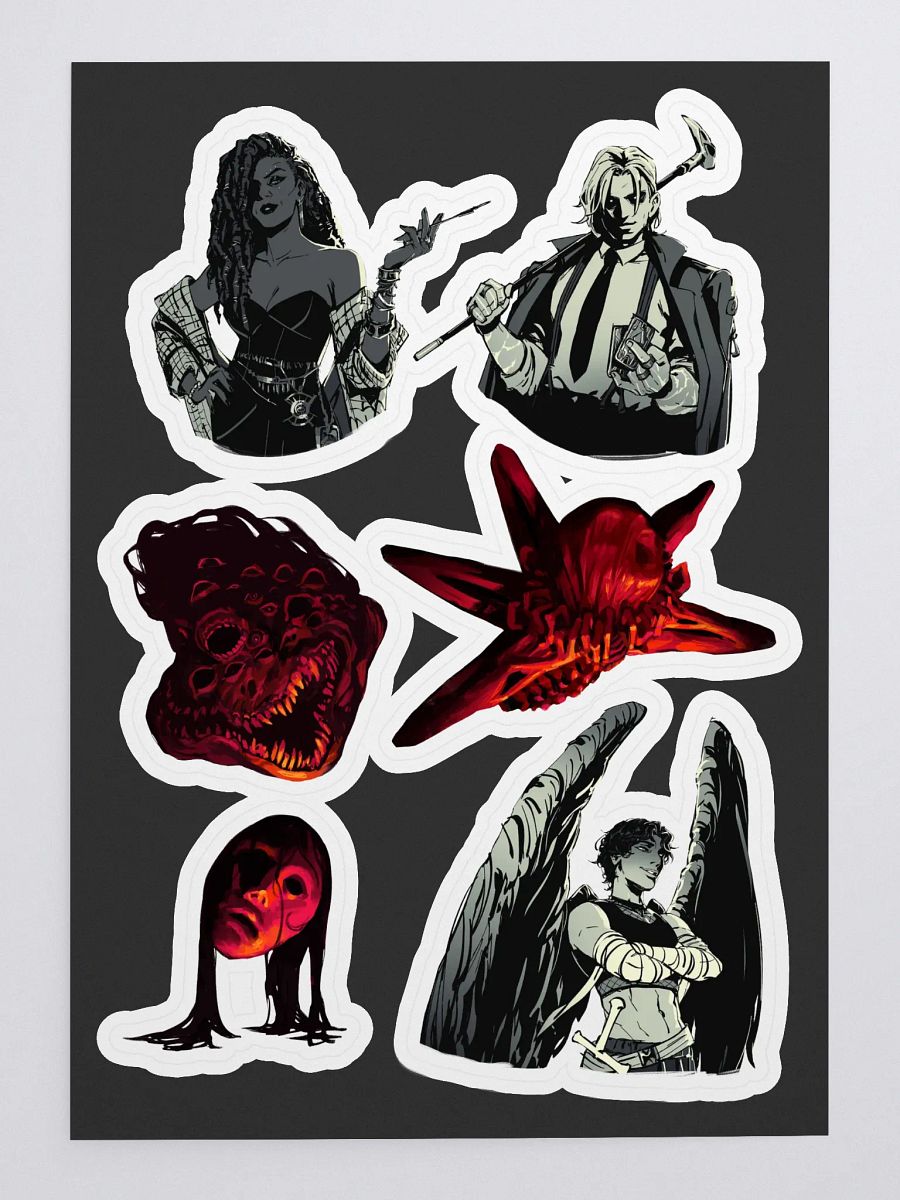 Malys Character and Demon Sticker Sheet product image (3)