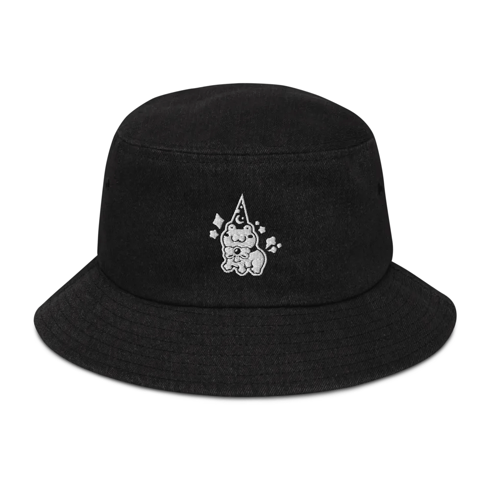 Embroidered Wizard Frog Bucket Hat product image (1)