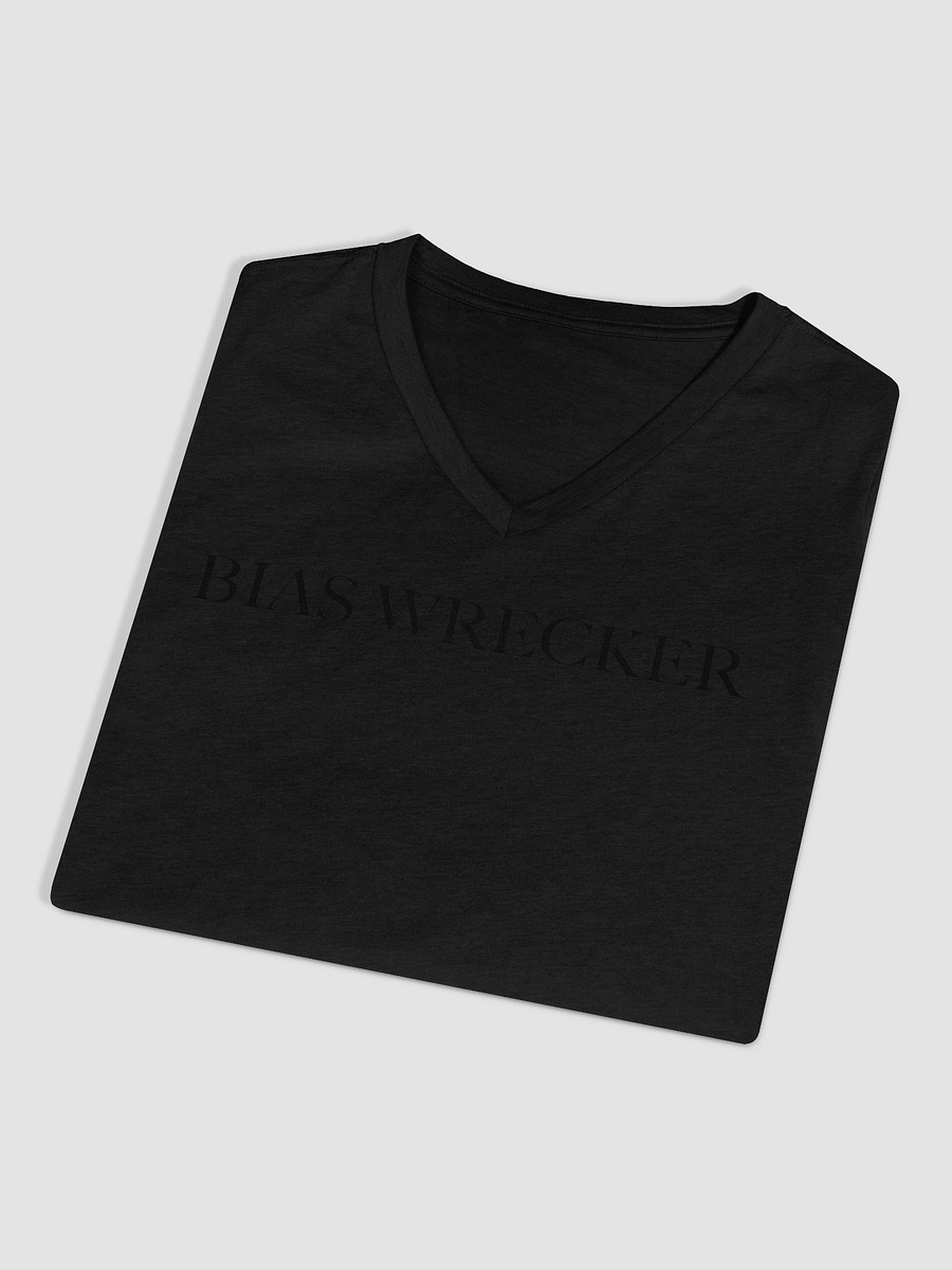 Bias Wrecker Blackout Women's V-Neck T-Shirt product image (3)