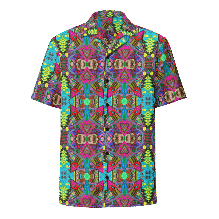 Abstract Doodle Art Tower Moment Unisex Hawaiian Shirt product image (1)