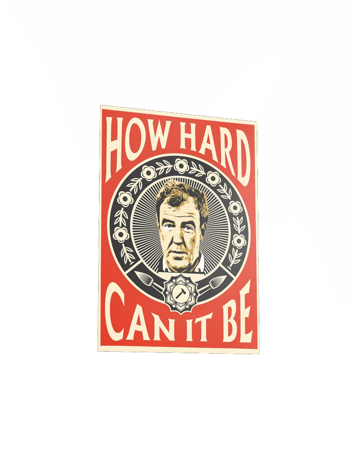 hard poster 5” x 7” product image (1)