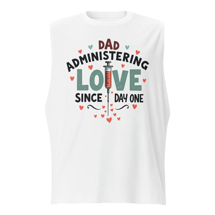 Love-Infused Dad Muscle Tank product image (1)