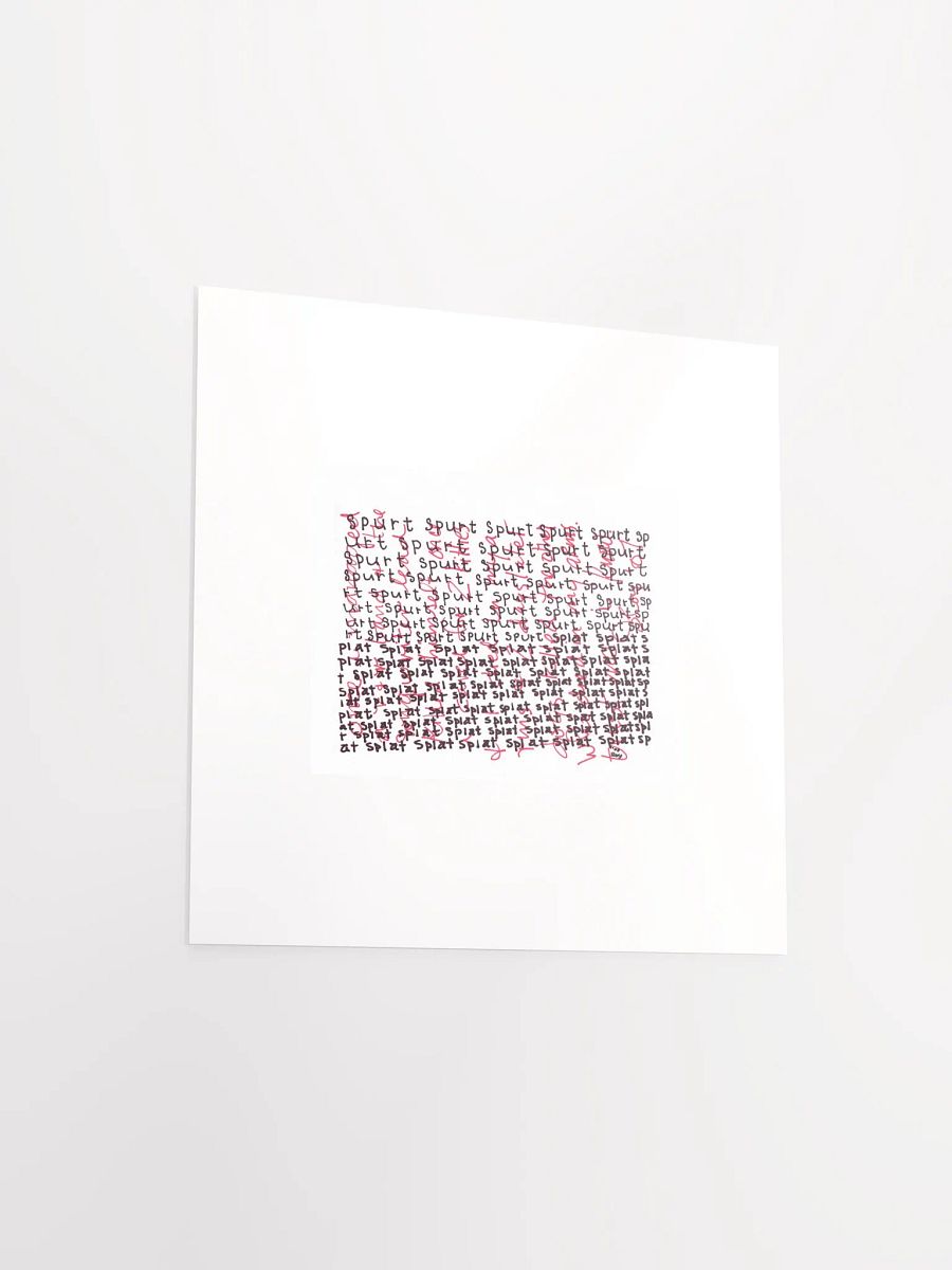 spurt splat panel card print product image (5)