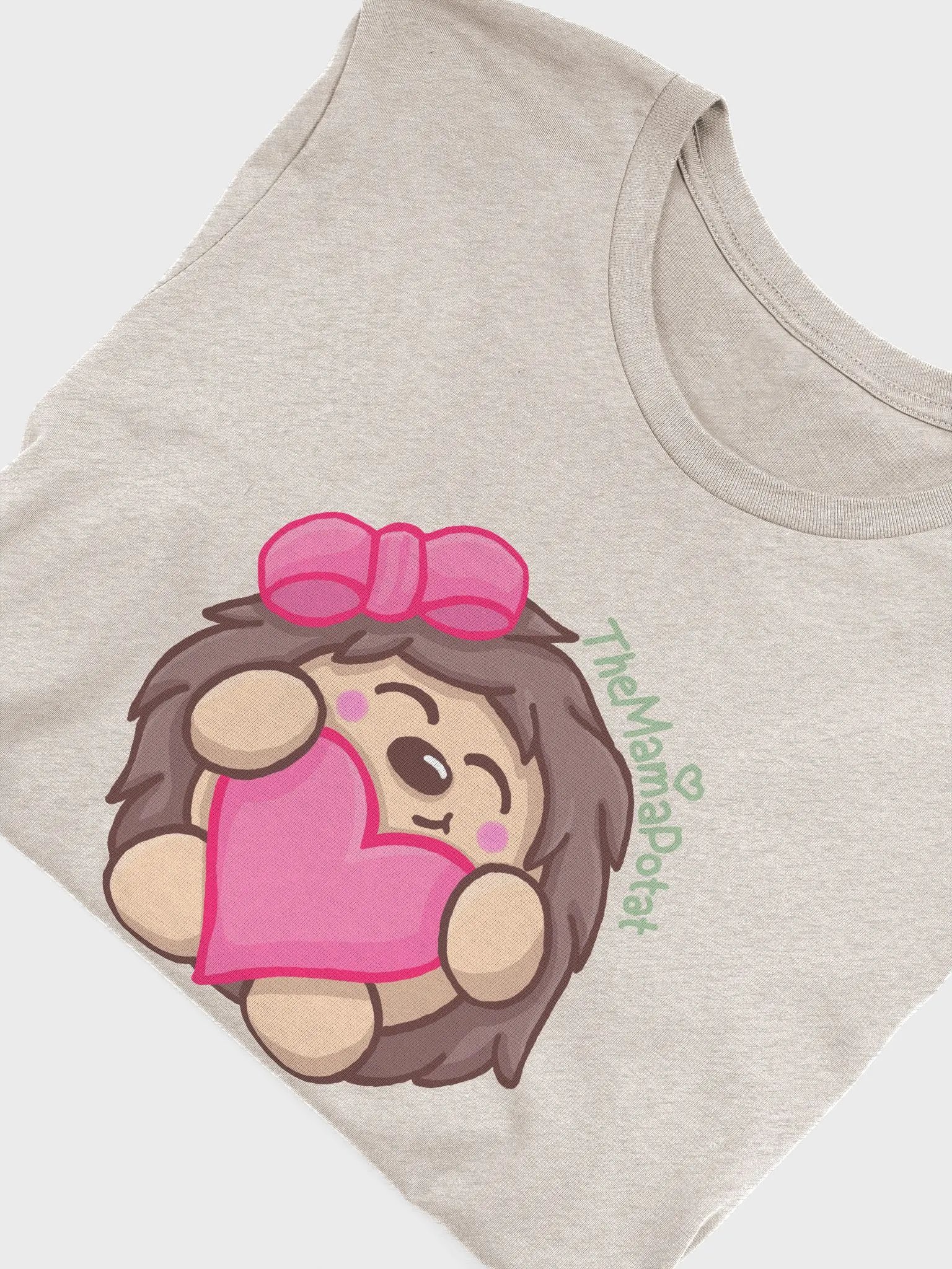 MiniPotat Heather T-Shirt (Beige) product image (5)