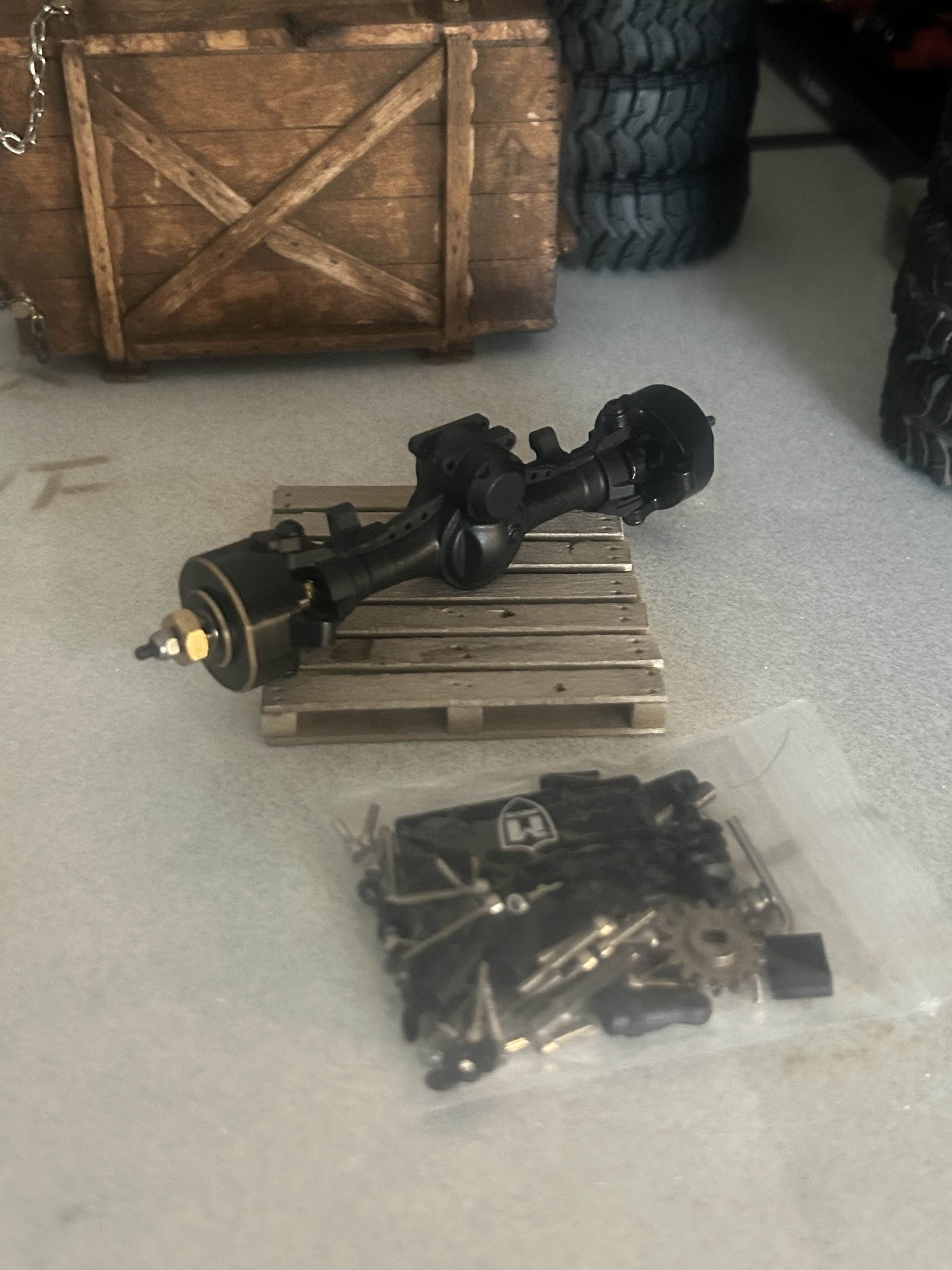 Meus V2 NYLON FRONT ONLY Axle product image (1)