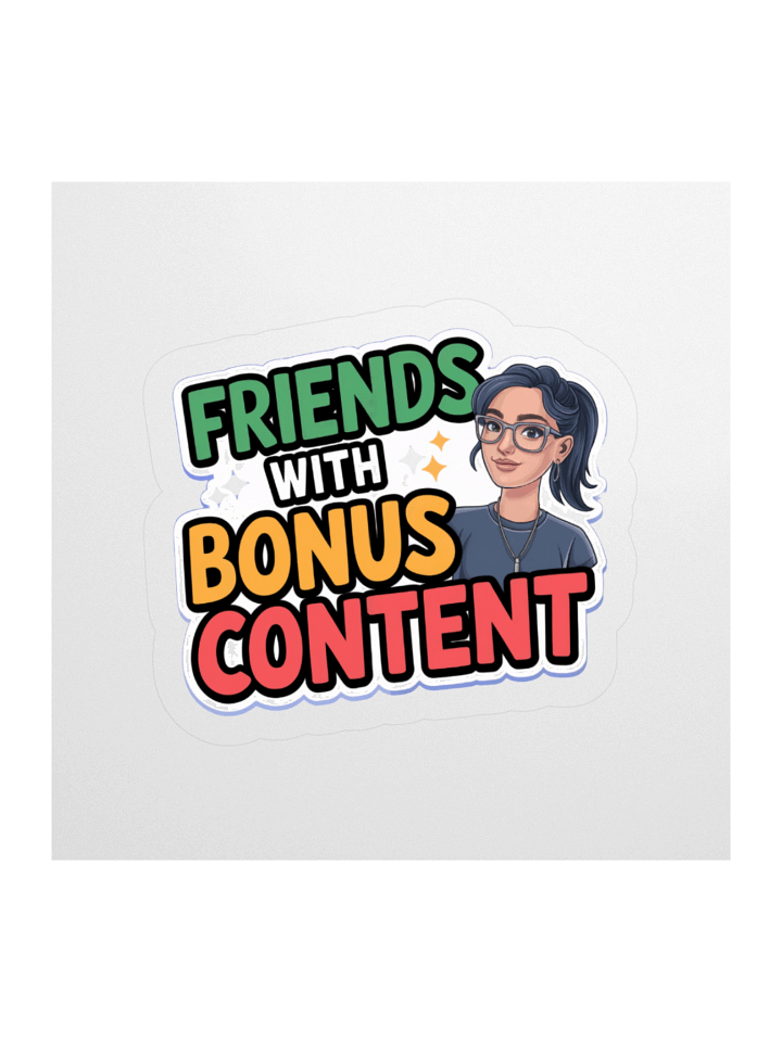 Friends with bonus content stickers product image (2)