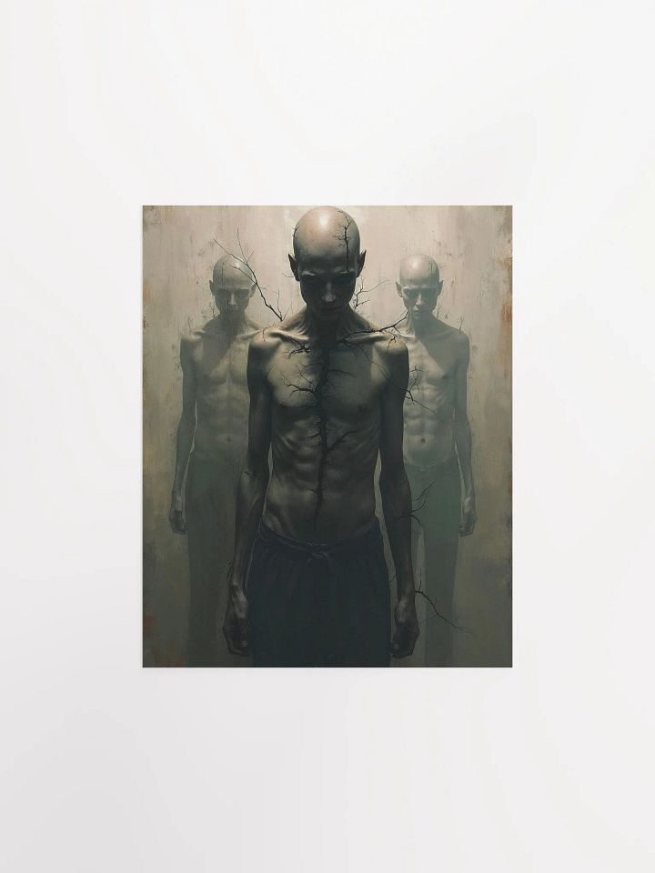 Fractured Echoes Matte Poster product image (8)