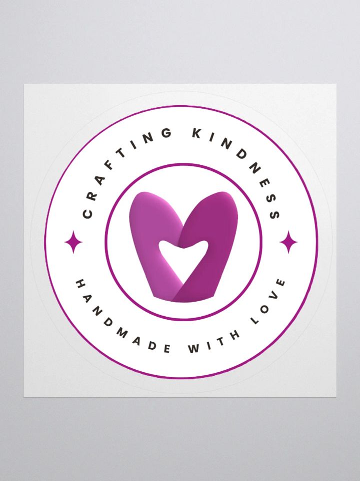 Crafting Kindness Sticker product image (1)
