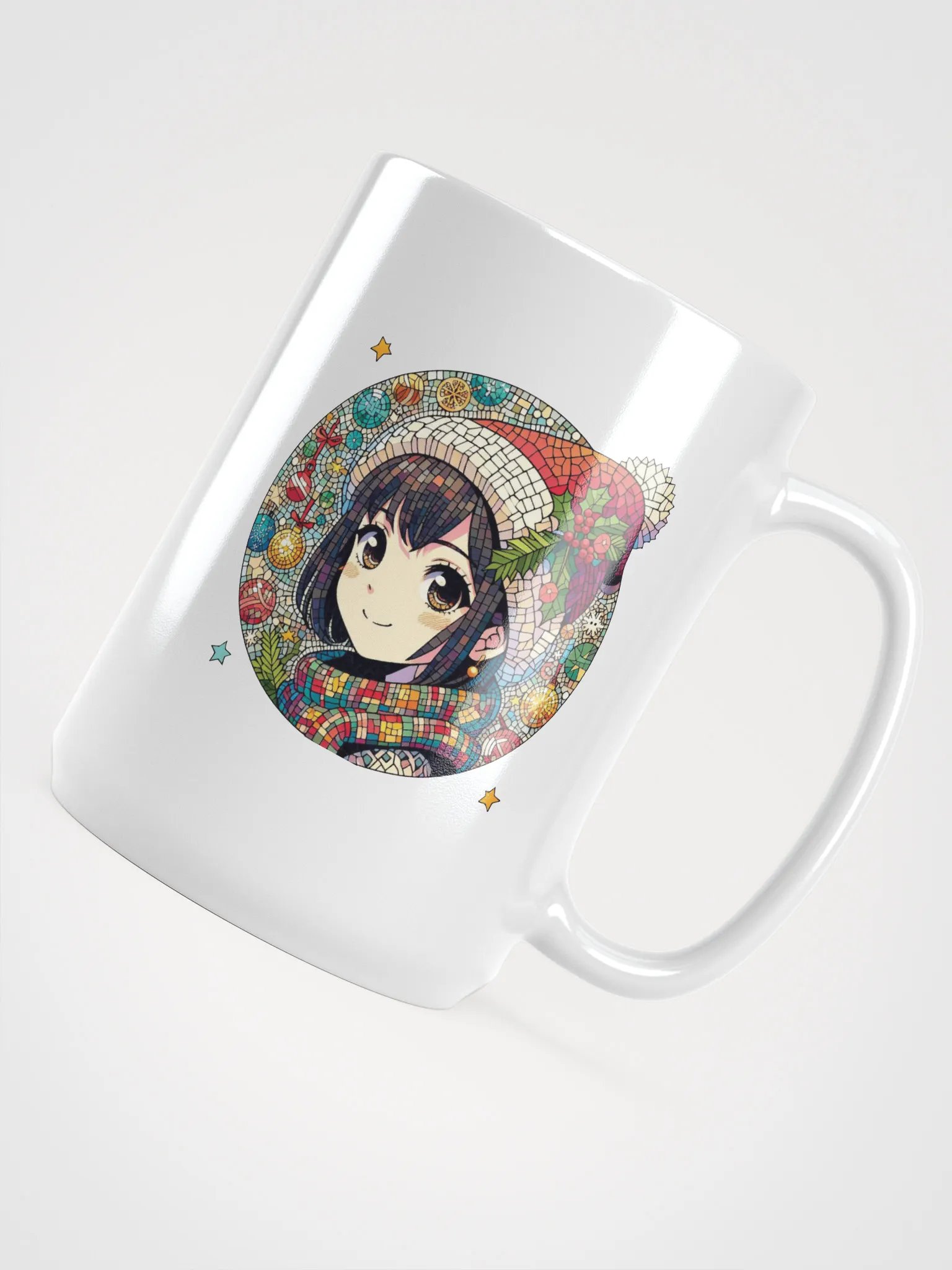 Cheerful Anime Santa Mug product image (4)