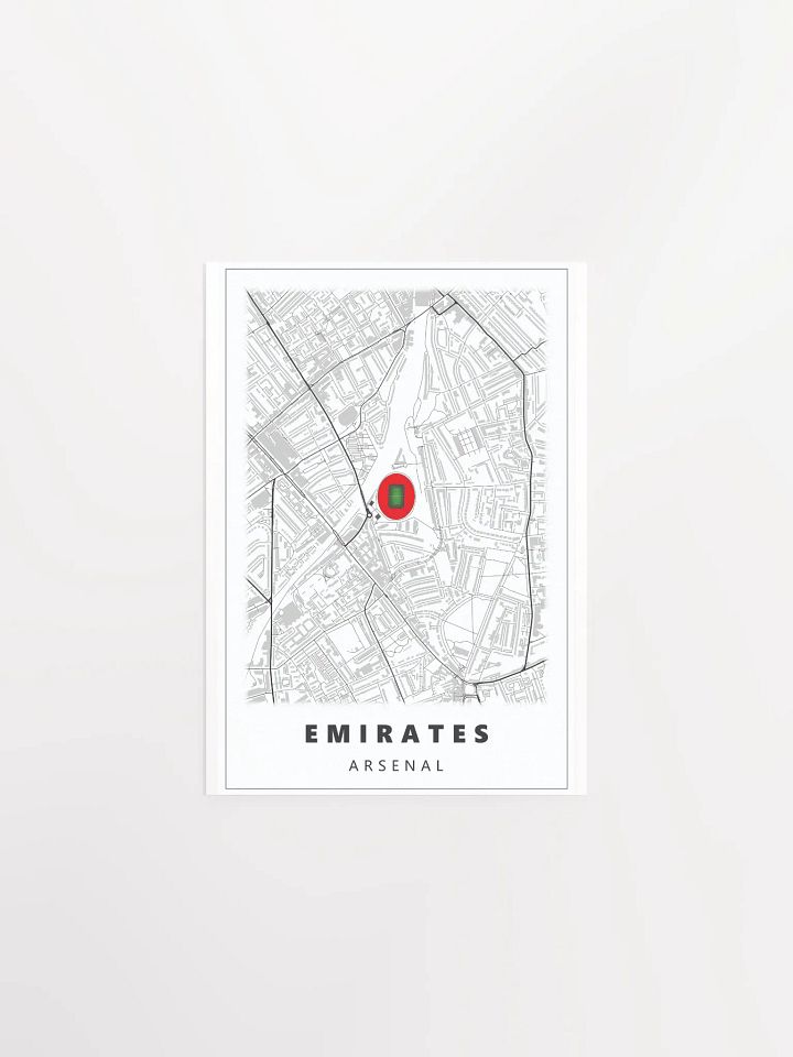 Emirates Map - Arsenal product image (2)