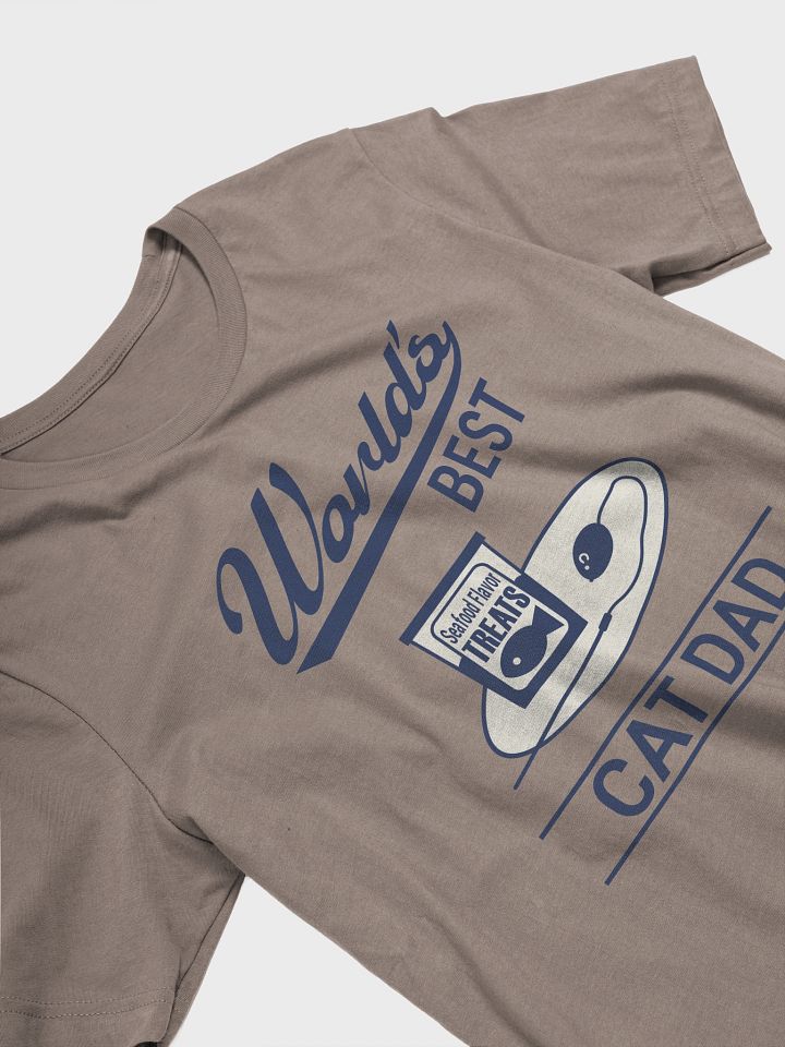 World's Best Cat Dad Unisex T-shirt product image (2)