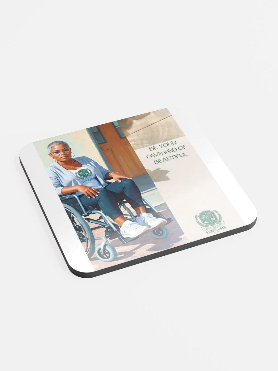 Be You: Glossed Cork Coaster product image (2)