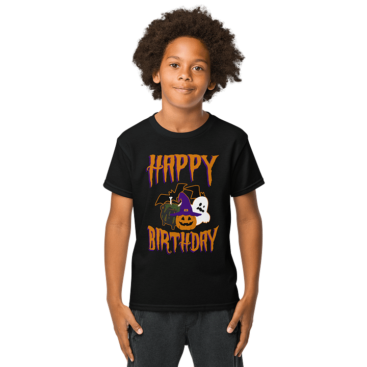 Happy Birthday (Halloween) T-Shirt For Kids product image (9)