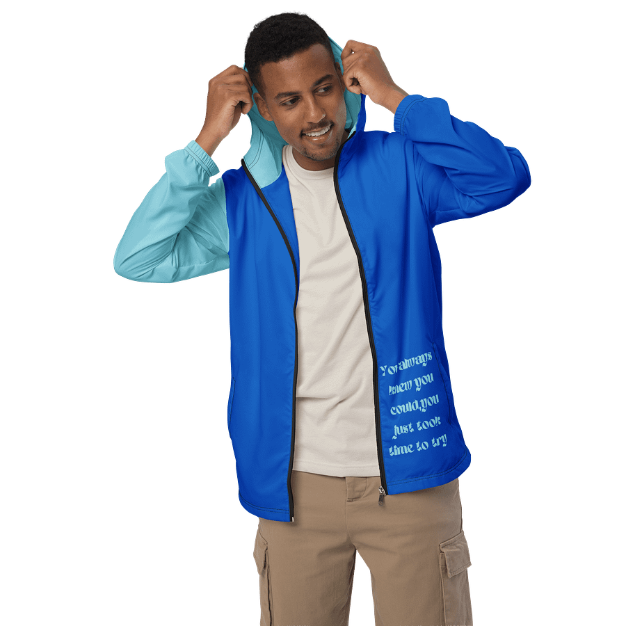 Rosalie Rose Windbreaker two tones Blue product image (3)