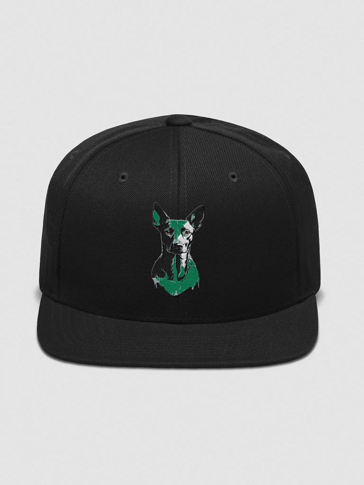 Stylized Dog Portrait Snapback Cap product image (17)