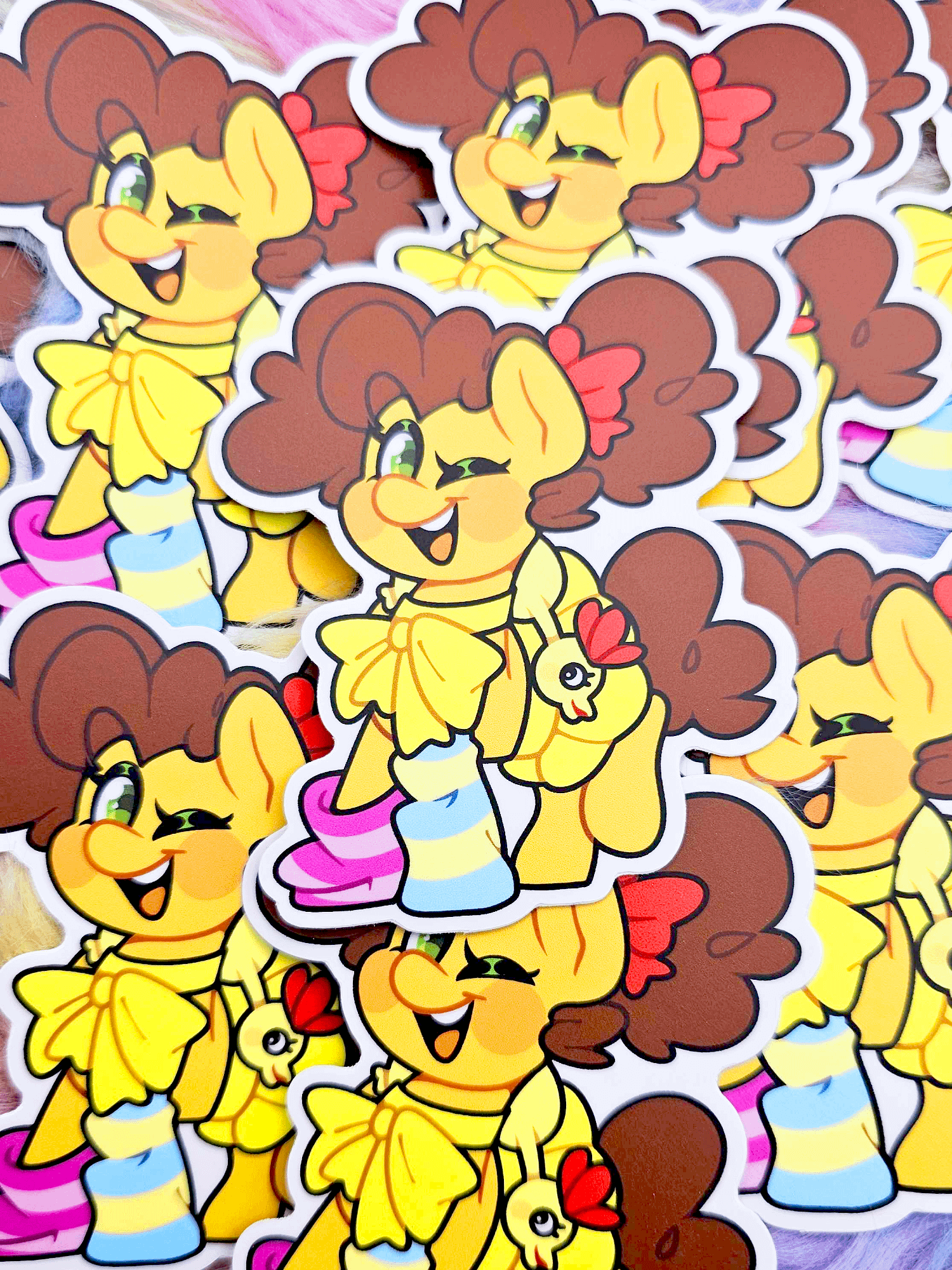 Girly Cheese | Sticker product image (1)