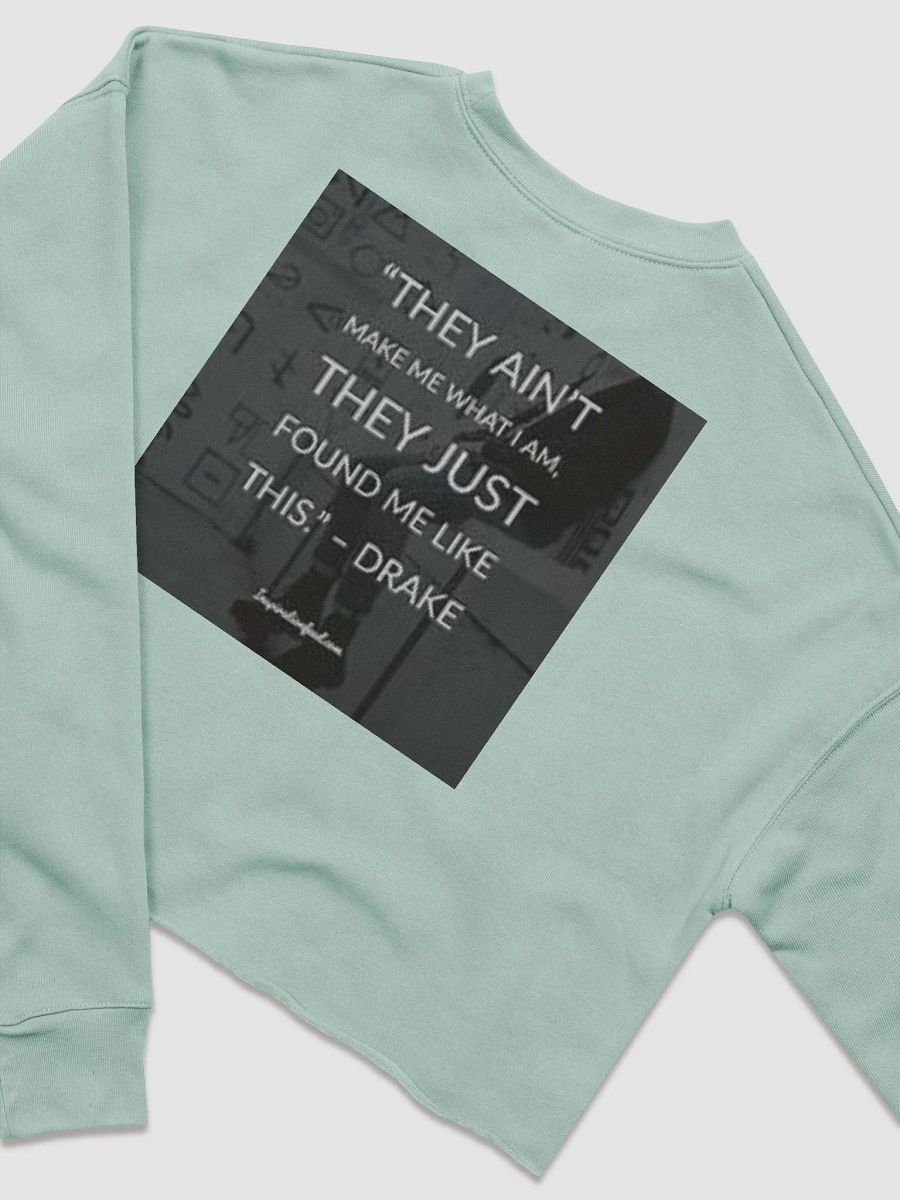 Pearl-Necklace Black Fleece Sweatshirt product image (4)