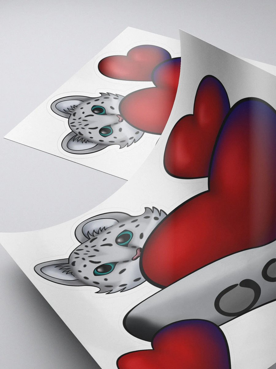 Snow Meow Love Sticker product image (4)