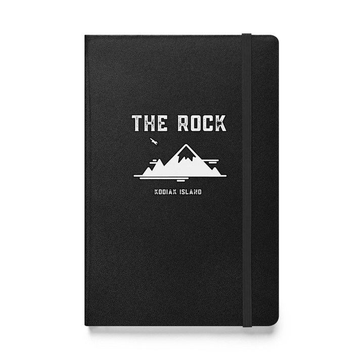 The Rock Hardcover Notebook (White) product image (1)