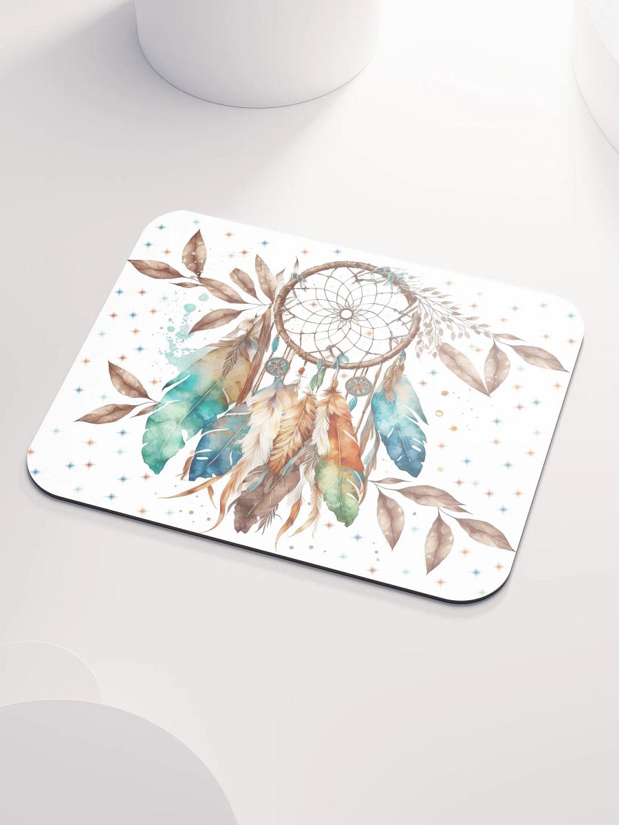An Neutral Color Dream Catcher Mousepad product image (3)