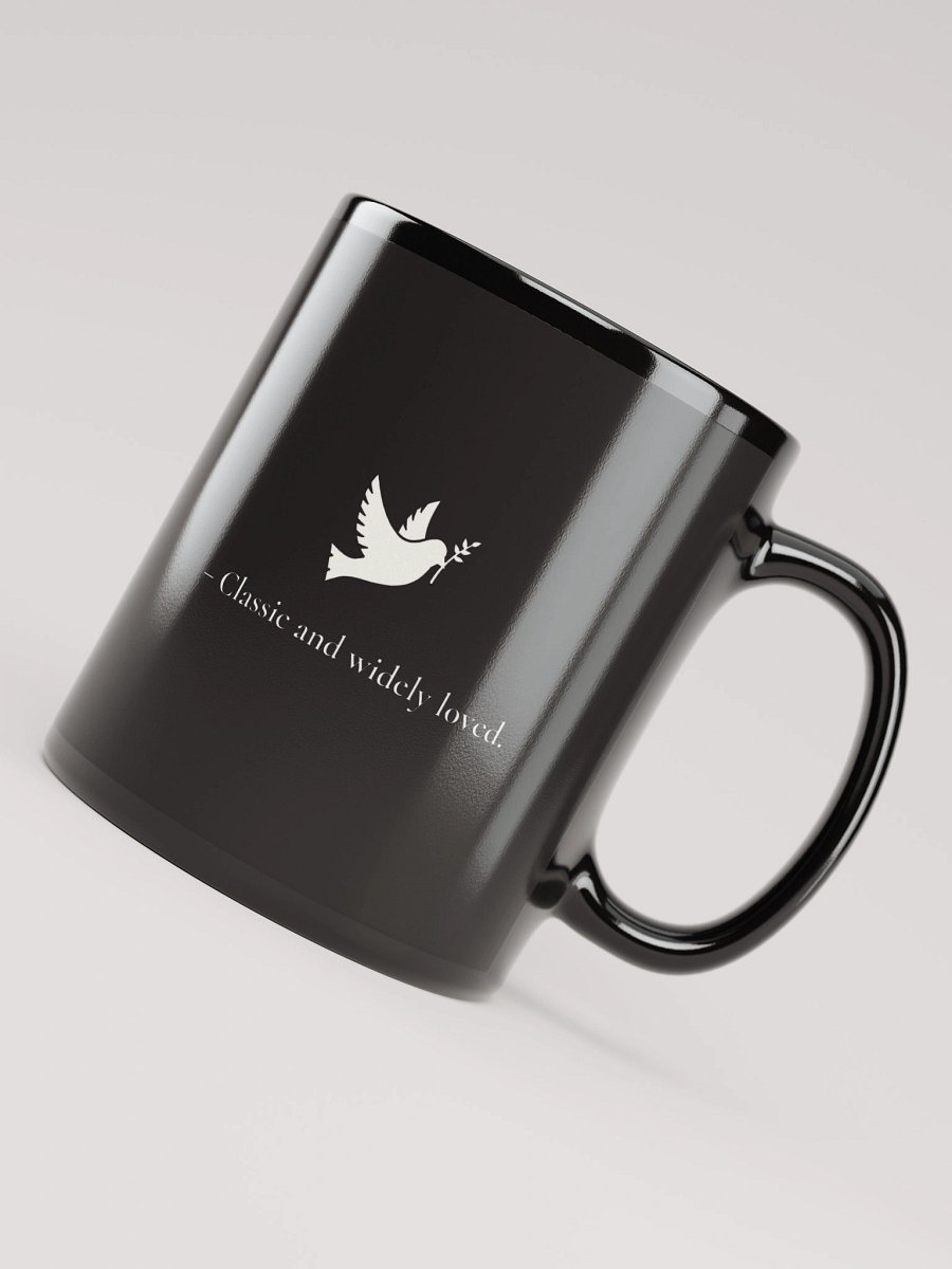 Floral Elegance Black Mug product image (7)