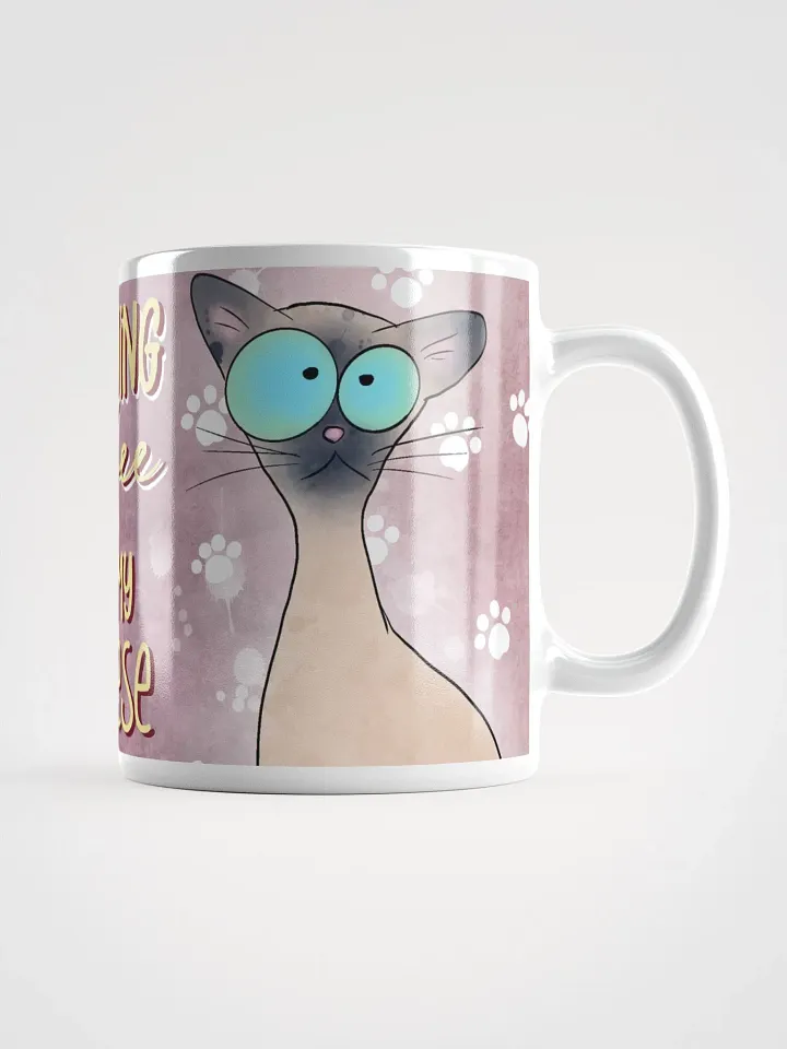 Morning Coffee with My Siamese Mug product image (1)