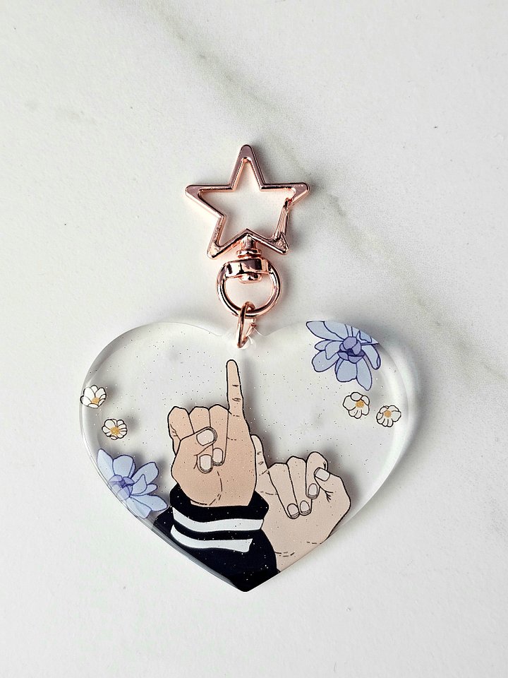 Soulmates: Clear Keychain product image (1)