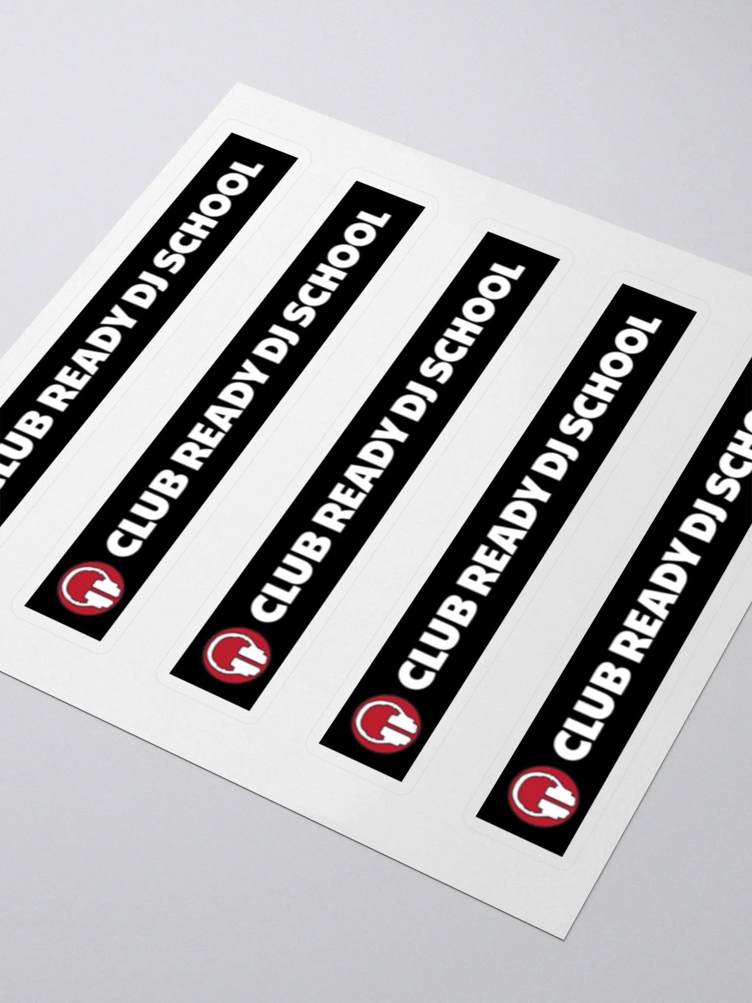 Club Ready DJ School Kiss Cut Stickers product image (3)