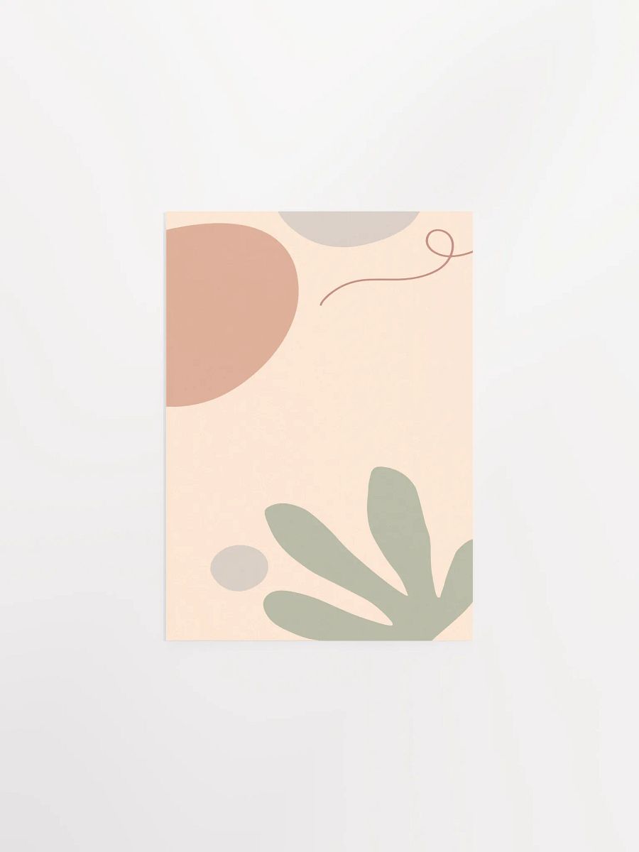 Boho abstract wall art — boho wall decor, aesthetic poster product image (6)