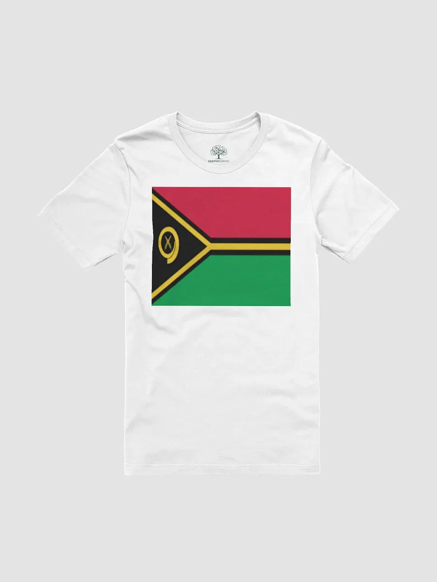 Exclusive Graphic Grove Supersoft Unisex Vanuatu Flag T-Shirt product image (3)