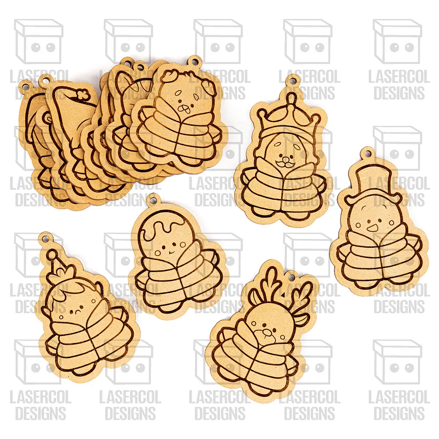 Christmas Ornaments - Laser Cut Files product image (6)