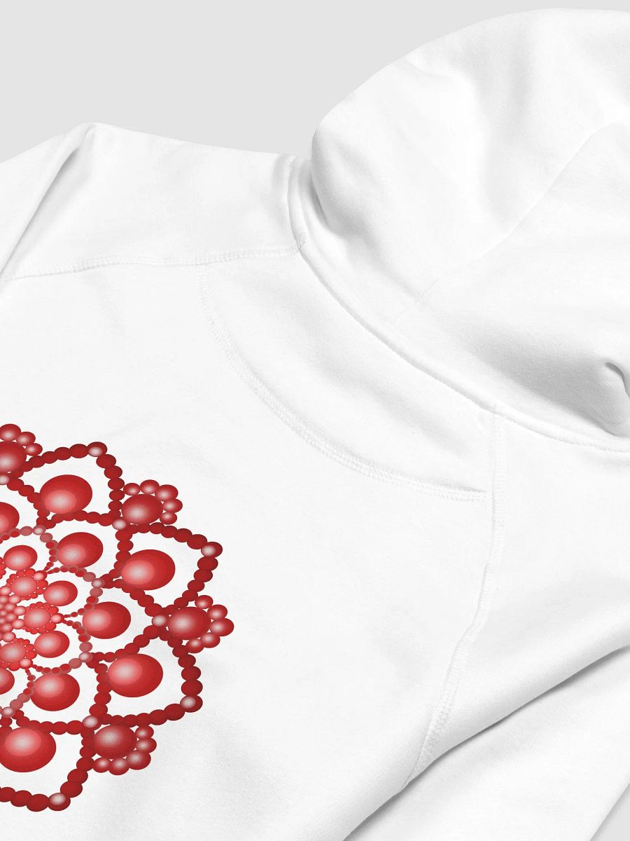 Red Dot Mandala Eco Hoodie product image (4)