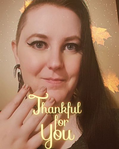 May this be your reminder to thank someone in your life! Happy Thanksgiving for those celebrating.