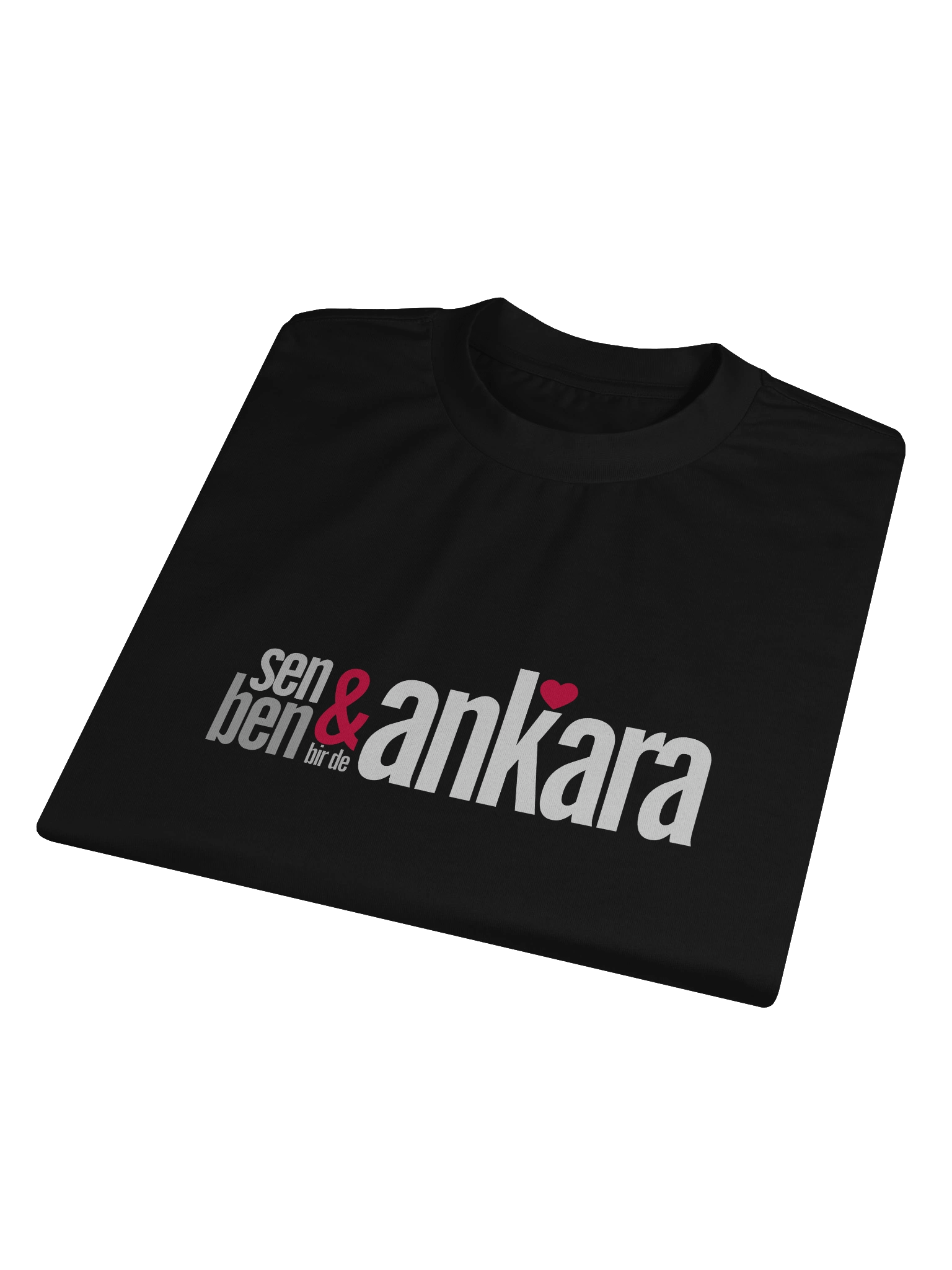 Başkent'in Kalbine Aşk Mesajı: Sen & Ben Bir de Ankara | AS Colour Uzun Kollu T-Shirt product image (4)