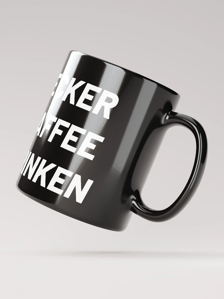 Glossy Black Mug - Kaffee product image (2)
