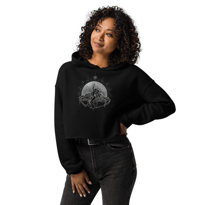 𝖌𝖆𝖎𝖆 crop hoodie product image (2)