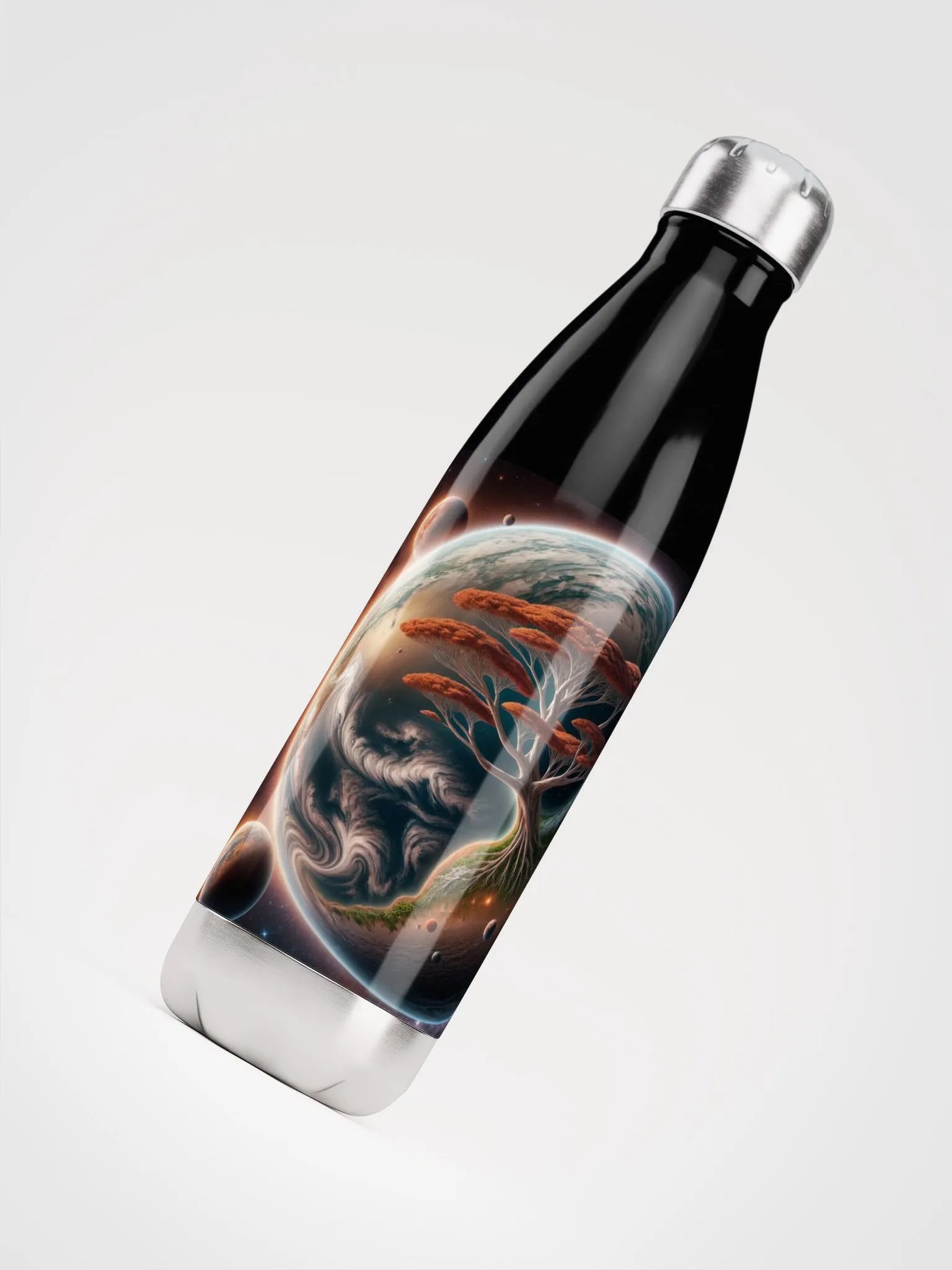 Stainless Steel Water Bottle: Galactic Life Sphere product image (8)