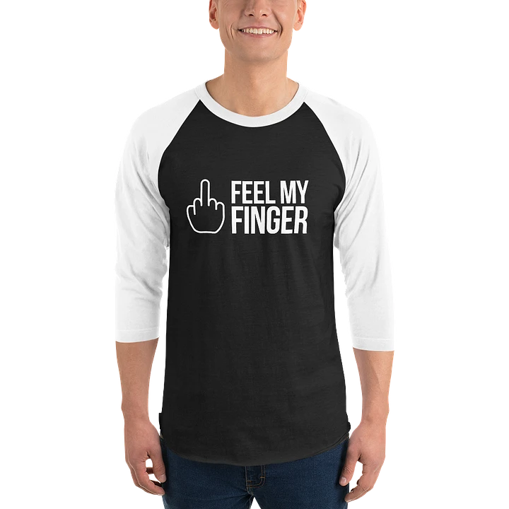 Feel My Finger - Baseball Shirt product image (1)