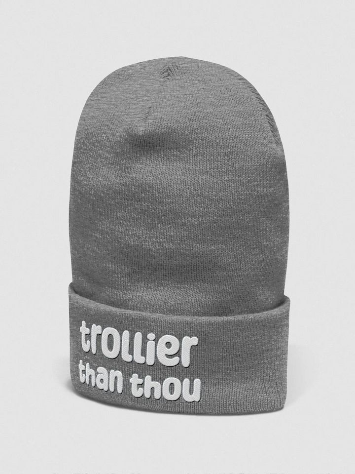 Trollier Than Thou Beanie - pastel colours product image (4)