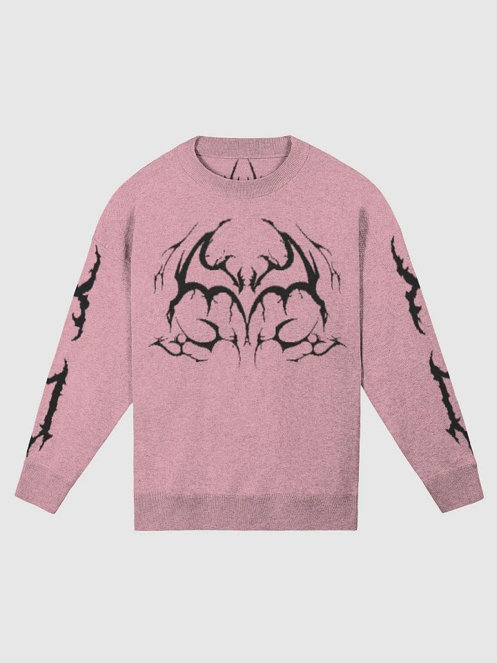 Bat Sigil Sweater Pink product image (1)