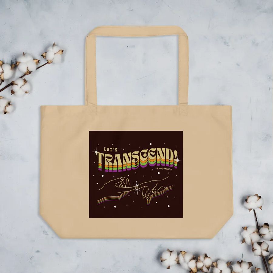 Let's Transcend Eco- Friendly Tote! product image (3)
