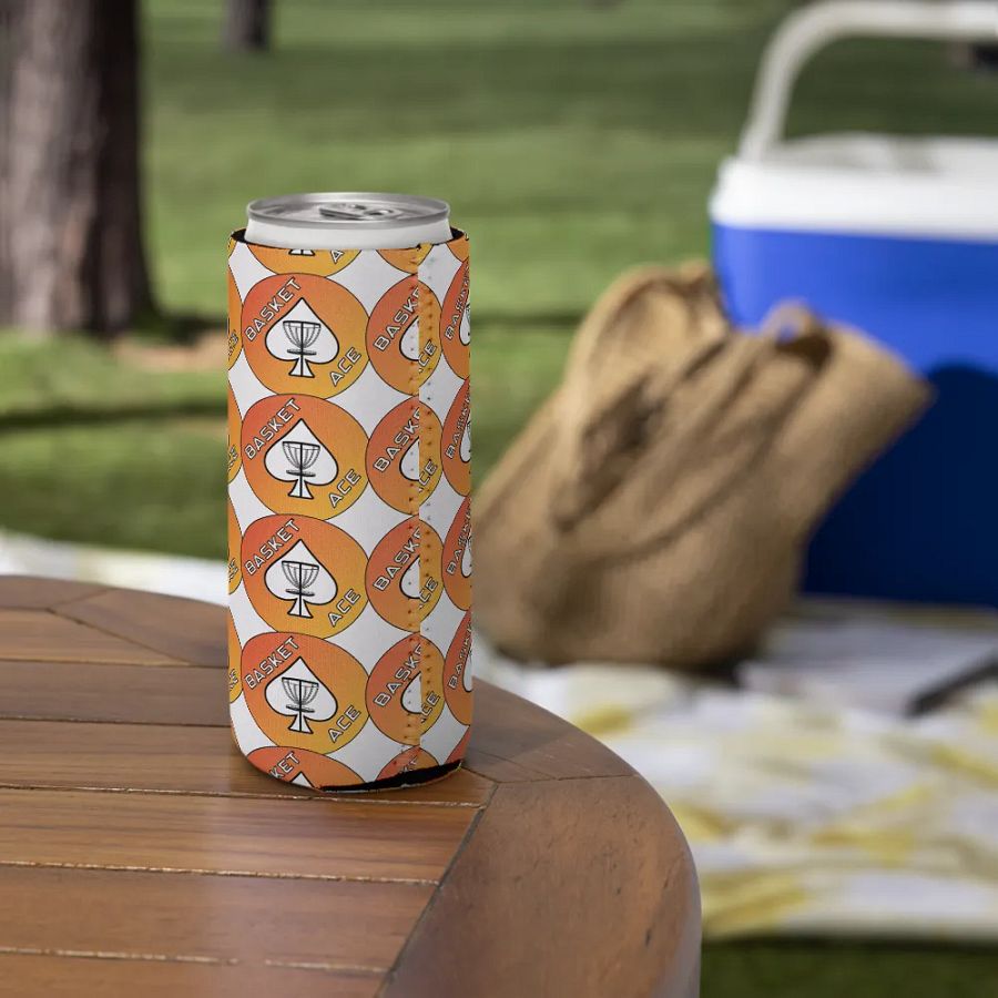 Basket Ace (Circle) Tall Boy Koozie product image (6)