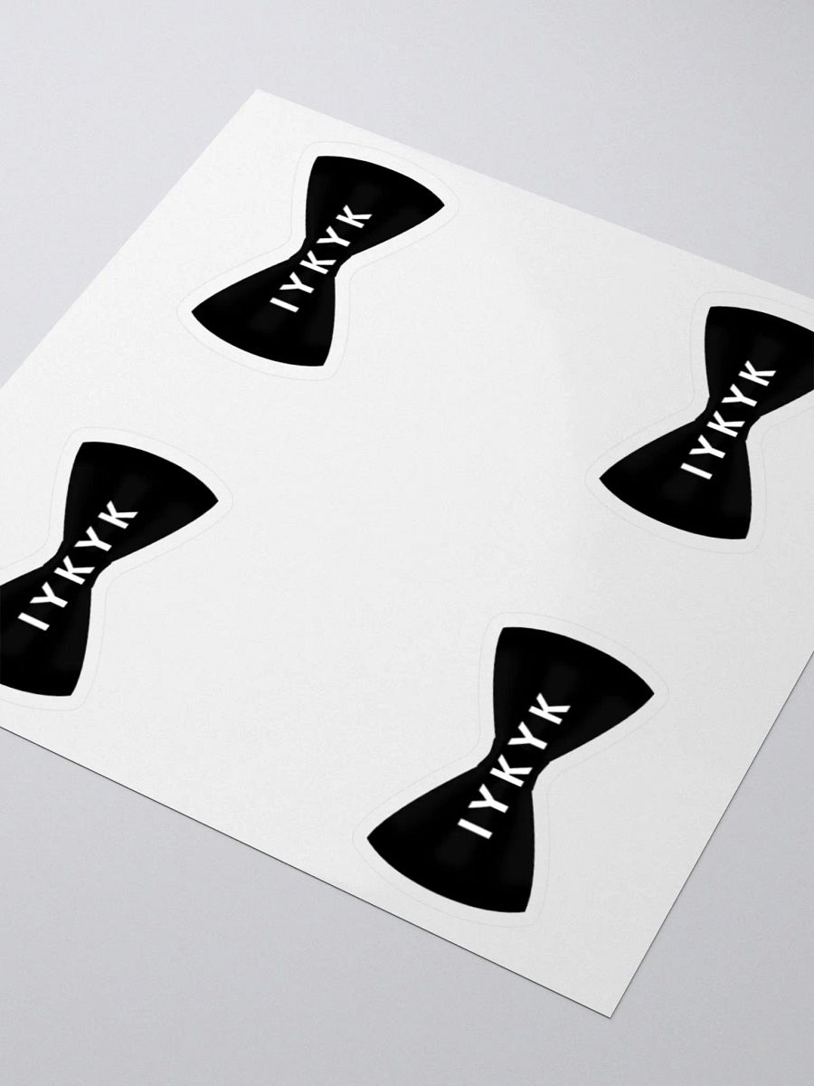 IYKYK Bow Tie Stickers product image (7)
